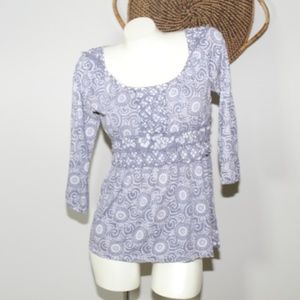 Anthropologie C Keer Abalon Top Size Medium